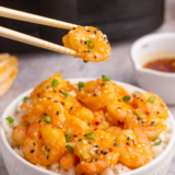 Air Fryer Honey Orange Firecracker Shrimp