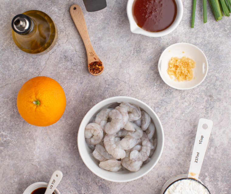 Air Fryer Honey Orange Firecracker Shrimp