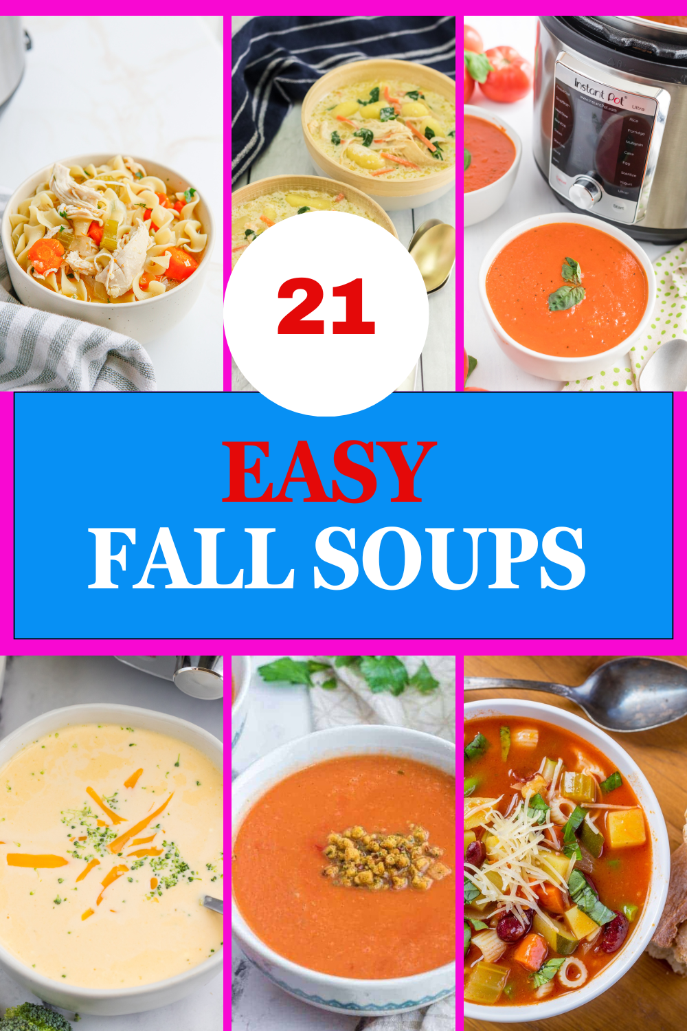 21 Easy Fall Soup Recipes - Fork To Spoon