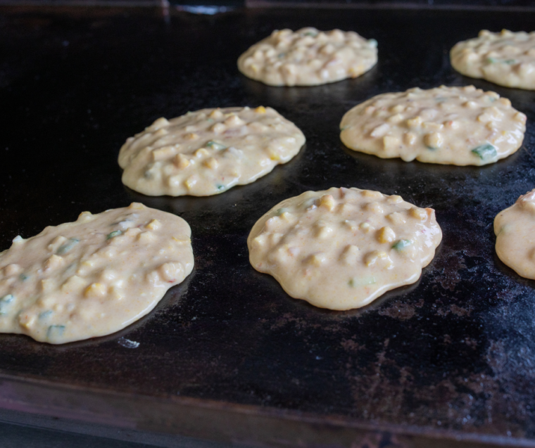 Blackstone Corn Fritters