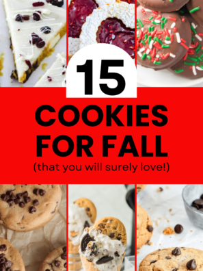 Discover 15 easy fall cookie recipes perfect for cozy autumn days! From spiced pumpkin cookies to classic snickerdoodles, these recipes are simple, delicious, and ideal for any fall occasion. Bake a batch and enjoy the flavors of the season with friends and family.