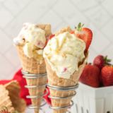 Ninja Creami Strawberry Cheesecake Ice Cream