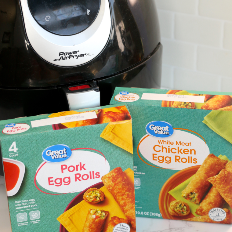 Air Fryer Great Value Egg Rolls