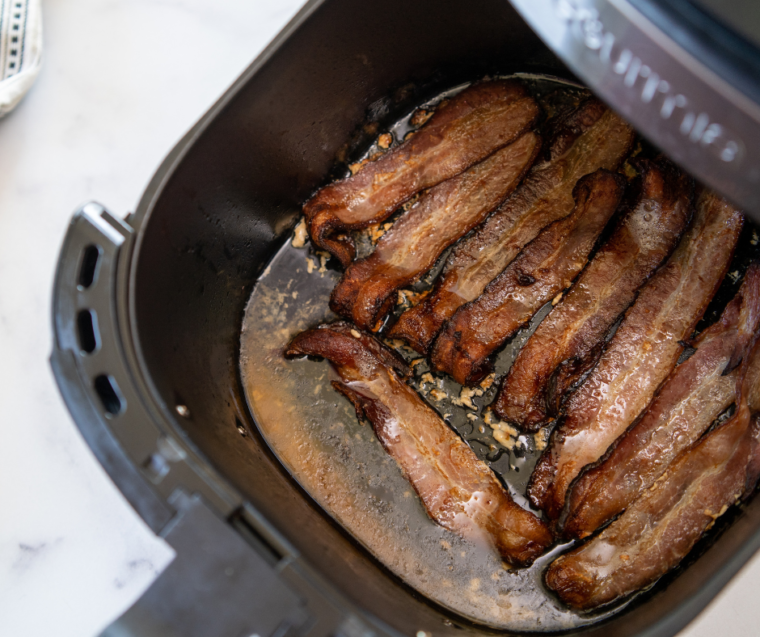 Air Fryer Starbucks Copycat Bacon, Sausage & Egg Wrap