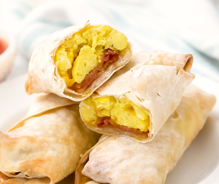 Air Fryer Starbucks Copycat Bacon, Sausage & Egg Wrap