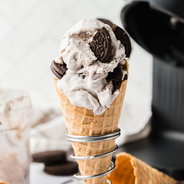 Ninja Creami Cookies and Cream Ice Cream