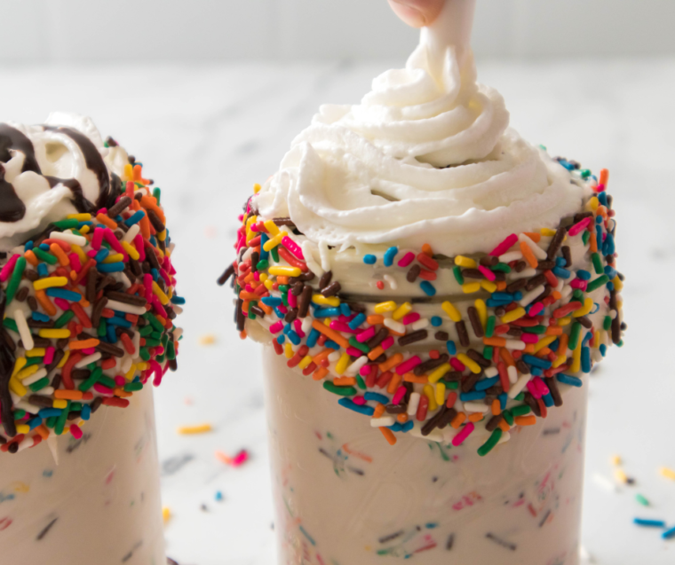 Ninja Creami Funfetti Milkshake