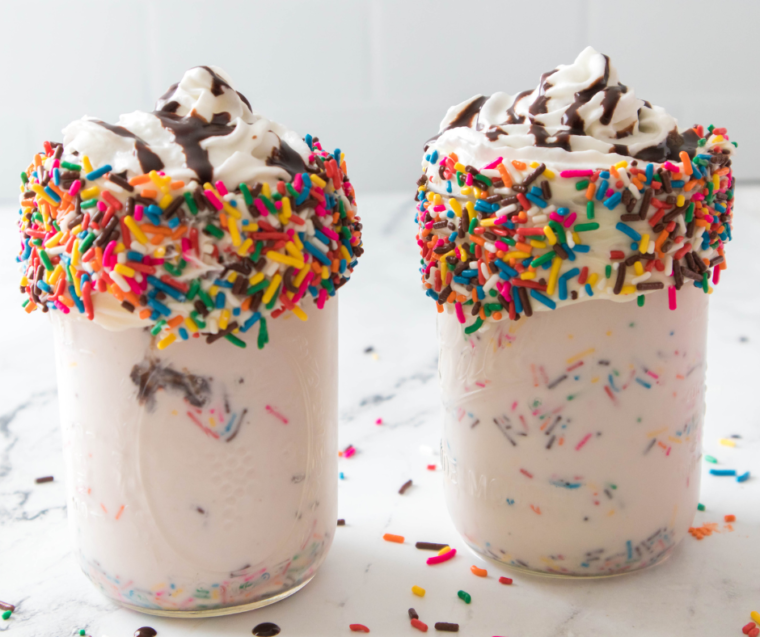 Ninja Creami Funfetti Milkshake