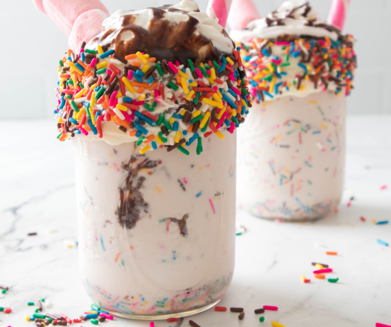 Ninja Creami Funfetti Milkshake