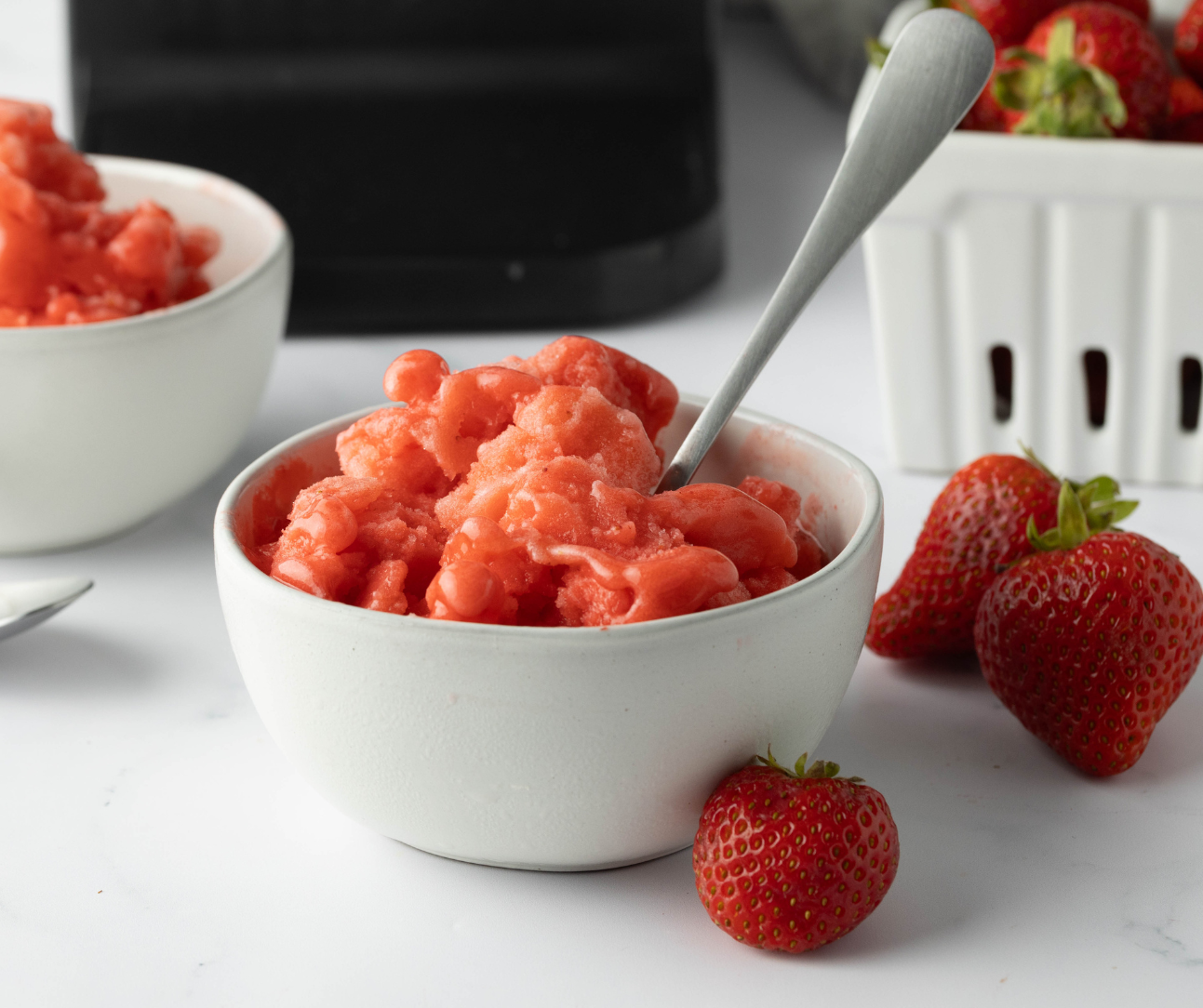Ninja Creami Strawberry Acaí Lemonade Starbucks Refreshers Sorbet-image