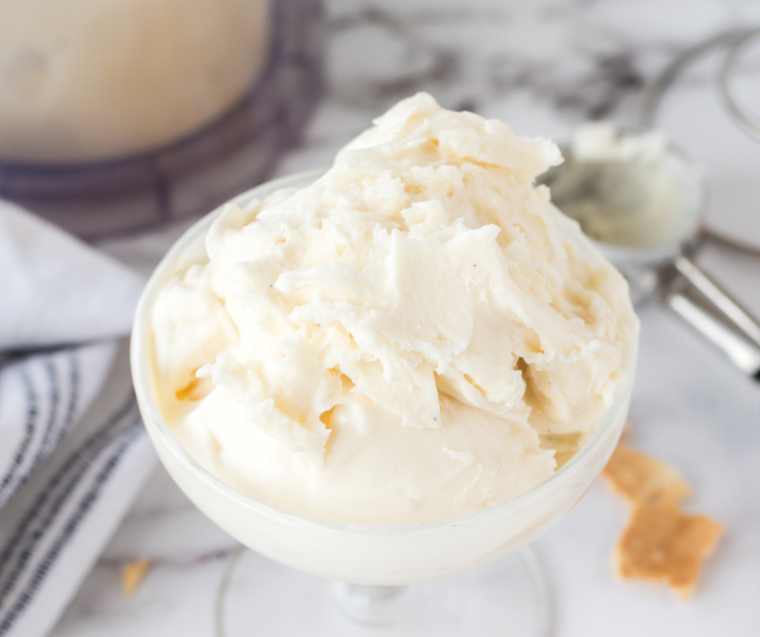 Ninja Creami Vanilla Protein Ice Cream Recipe