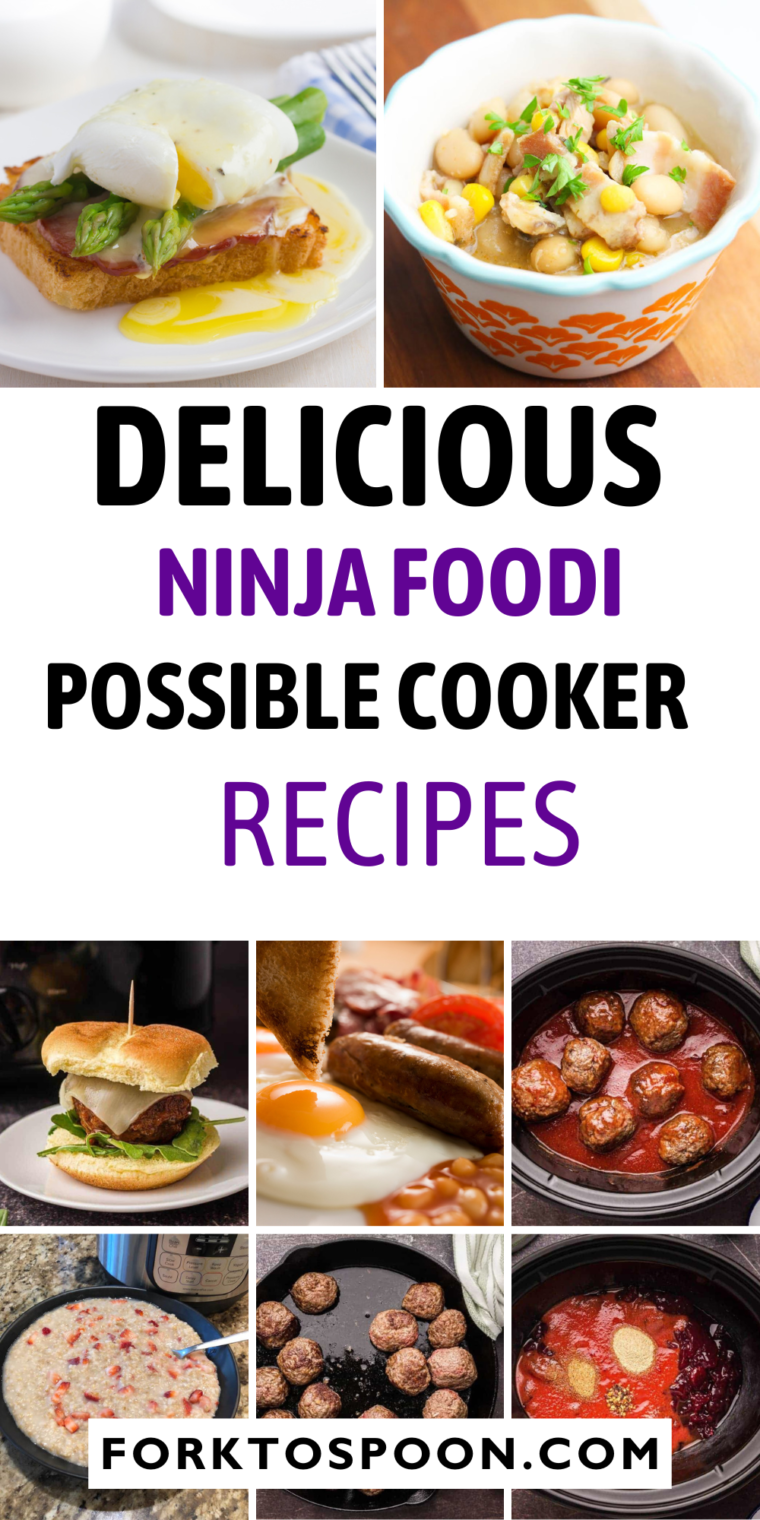 Ninja Foodi PossibleCooker Pro Recipes