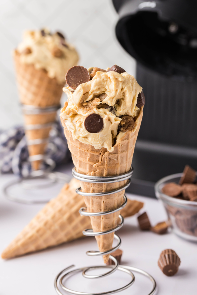 Reese’s Peanut Butter Ninja Creami Protein Ice Cream