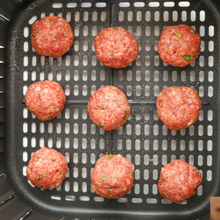 Air Fryer Albanian Meatballs