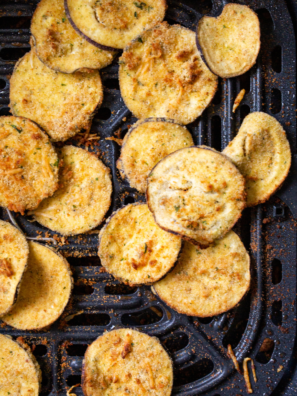 Air Fryer Eggplant Chips