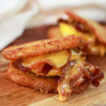 Air Fryer Hash Brown Breakfast Sandwiches