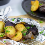 Air Fryer Potatoes and Onion