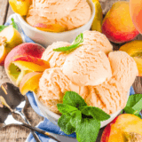 Easy Ninja Creami Peach Sorbet