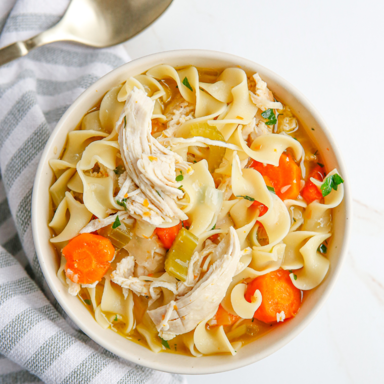 Instant Pot Chicken And Noodles With Cream Of Mushroom Soup