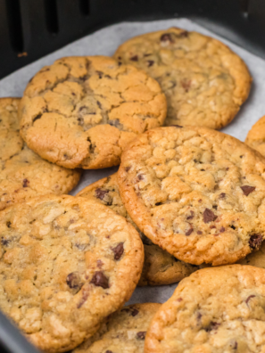 Air Fryer Toll House Cookies