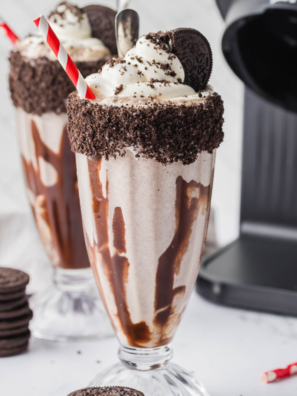 Ninja Creami Copycat Sonic Oreo Chocolate Shake