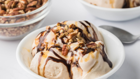 ☆クリーム☆ Ninja Creami Peach Ice Cream - Caroline Thomason Bunn