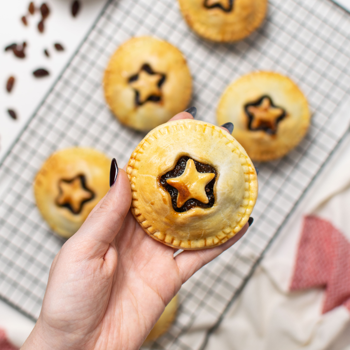 Air Fryer Mincemeat Pies - Fork To Spoon