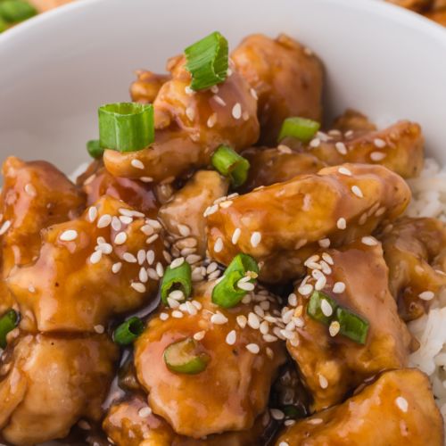 Air Fryer PF Chang’s Spicy Chicken Copycat Recipe - Fork To Spoon