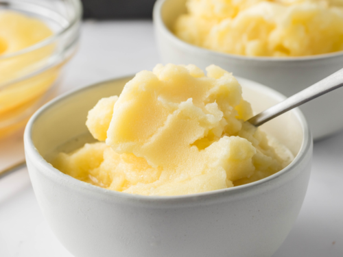 Ninja Creami Pineapple Passionfruit Lemonade Sorbet - Fork To Spoon