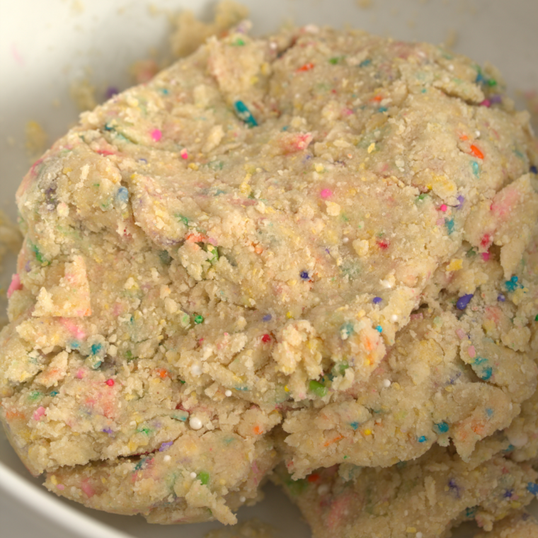 Mixing the dough for the Publix Sugar Cookies Recipe.