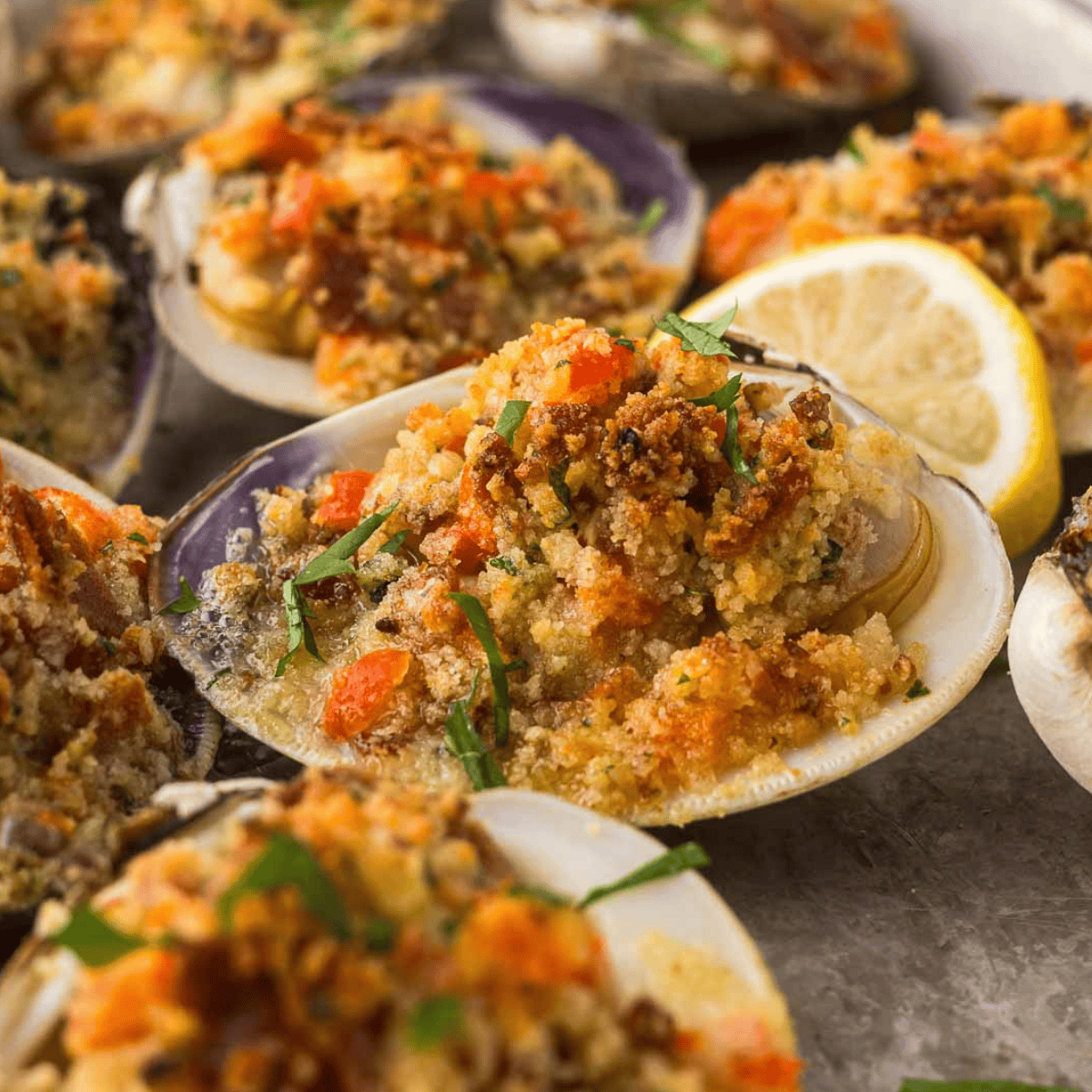 Air Fryer Clam Casino