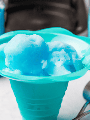 Ninja Creami Blue Raspberry Italian Ice