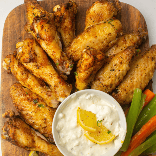 Wingstop Lemon Pepper Wings - Fork To Spoon