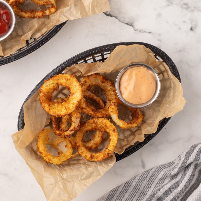 A bowl of creamy, spicy Zydeco Sauce, perfect for dipping or drizzling on fried foods, seafood, and grilled meats.