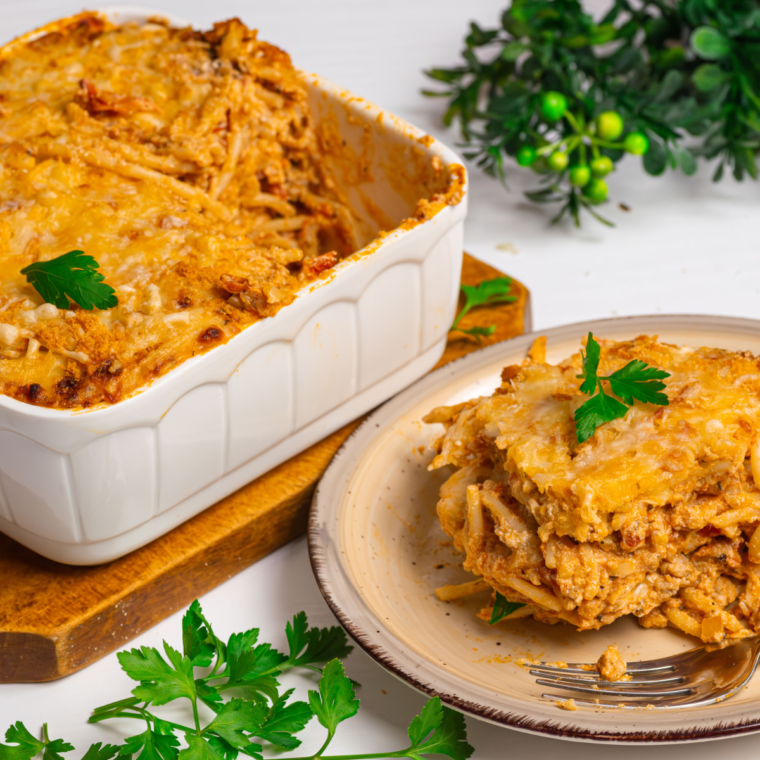 Make Air Fryer Baked Spaghetti for a quick, cheesy, and delicious dinner! This easy recipe combines pasta, marinara, and melted cheese for a comforting meal ready in no time.