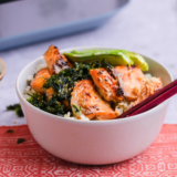 Air Fryer Salmon Bowls