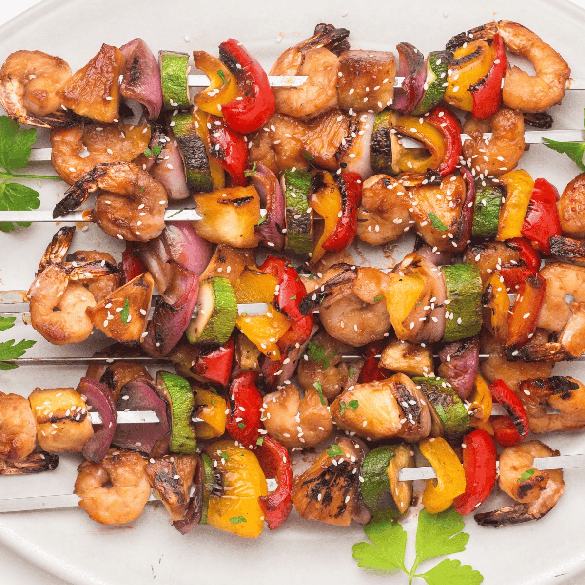 Blackstone Teriyaki Shrimp