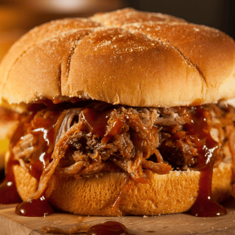 A jar of homemade 3-Ingredient BBQ Sauce with a brush, ready for grilling and dipping.