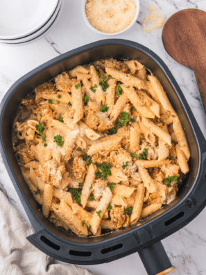 Air Fryer Buffalo Chicken Pasta