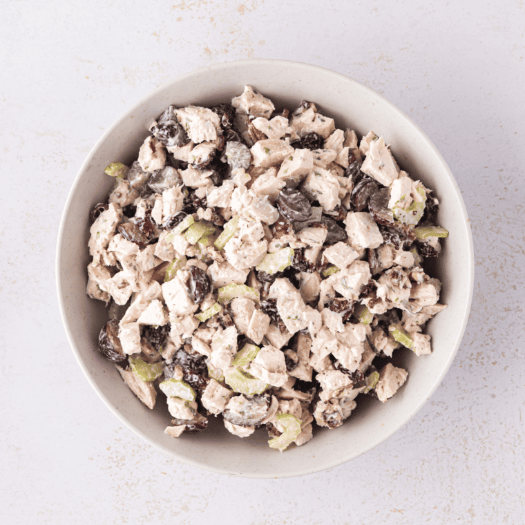 Refrigerate the chicken salad for 30 minutes for enhanced flavor.