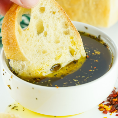 Recreate the famous Bonefish Grill bread dipping oil at home with this easy, flavorful recipe made with herbs, garlic, and olive oil. Perfect for pairing with warm crusty bread!