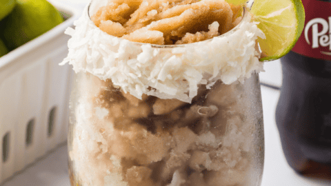 Ninja Creami Dirty Dr Pepper Slush - Fork To Spoon