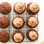 Small Batch Chocolate Buttercream Frosting: Rich and creamy homemade frosting made with cocoa powder and butter, ideal for cupcakes and cakes.
