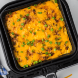 This Air Fryer Ground Beef Casserole is a quick, delicious, and hearty meal packed with flavor. Perfect for a weeknight dinner, it's easy to make and cooks quickly in the air fryer!