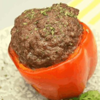 Air Fryer Meatloaf Stuffed Peppers combine juicy bell peppers filled with savory, flavorful meatloaf for a wholesome, easy-to-make meal. This recipe offers a delicious twist on classic meatloaf, perfect for a family dinner.