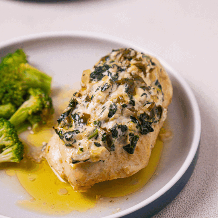 Golden, juicy Bonefish Grill Copycat Lily's Chicken, beautifully plated with creamy lemon butter sauce and fresh herbs.