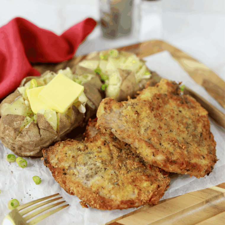 Copycat Italian Shake and Bake with crispy coating and Italian seasoning.