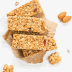 Make your own Copycat Nature Valley Granola Bars with this easy recipe! Enjoy a crunchy, sweet snack made with simple ingredients like oats, honey, and a touch of salt.