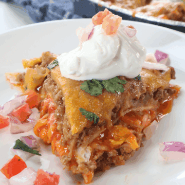 Easy Air Fryer Mexican Lasagna Recipe