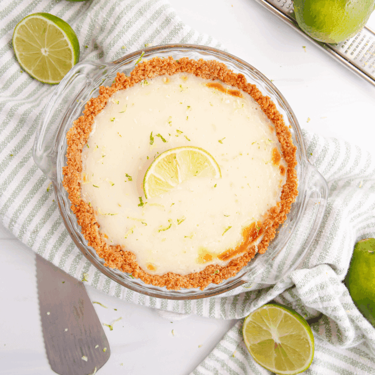 Homemade Key Lime Curd made with fresh key limes, butter, and eggs.